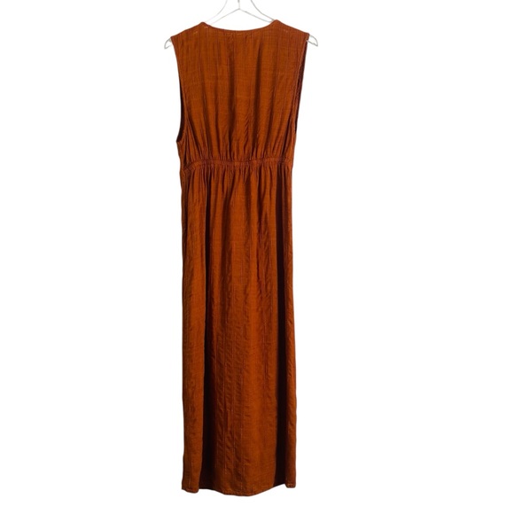 l*Space Brown Down Under The Line Cover Up Maxi Dress Size L - Picture 3 of 7